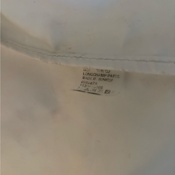 Cream Longchamp cream bag limited edition - Picture 6 of 6